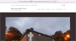 Desktop Screenshot of biblewaybaptistministries.com